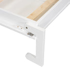 Cama Murphy/Abatible con Armario, Cajones, Luz LED y Escritorio