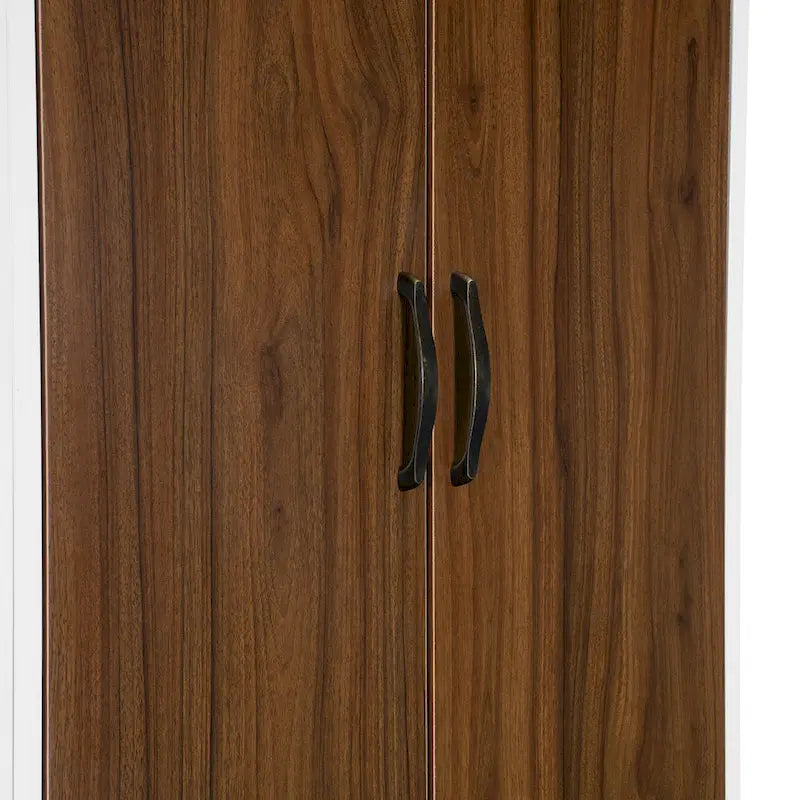 Cama Murphy/Abatible con Armario, Cajones, Luz LED y Escritorio