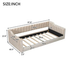Sofá cama tapizado tamaño Twin XL