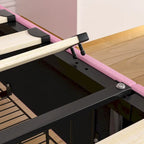 Base de cama tapizada con cabecera y 4 cajones de almacenamiento