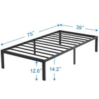 Bases para camas infantiles Queen de metal Base para colchón