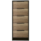 Cómoda Kaia de 5 cajones, cómoda vertical
