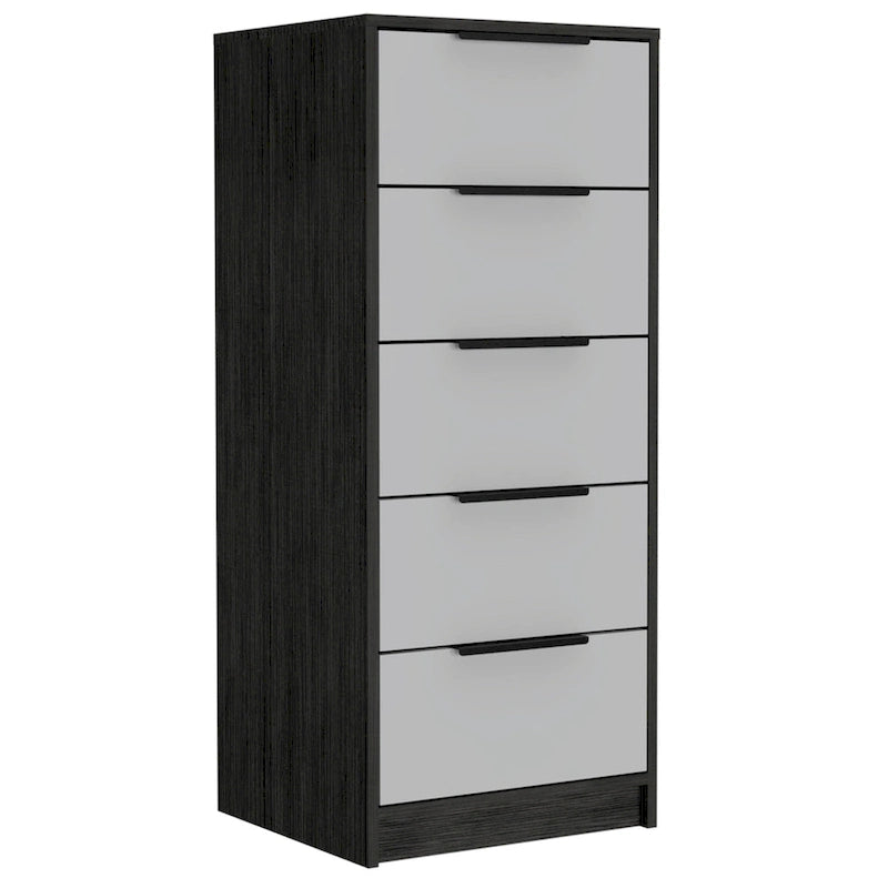 Cómoda Kaia de 5 cajones, cómoda vertical