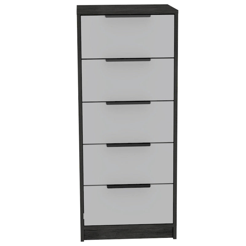 Cómoda Kaia de 5 cajones, cómoda vertical
