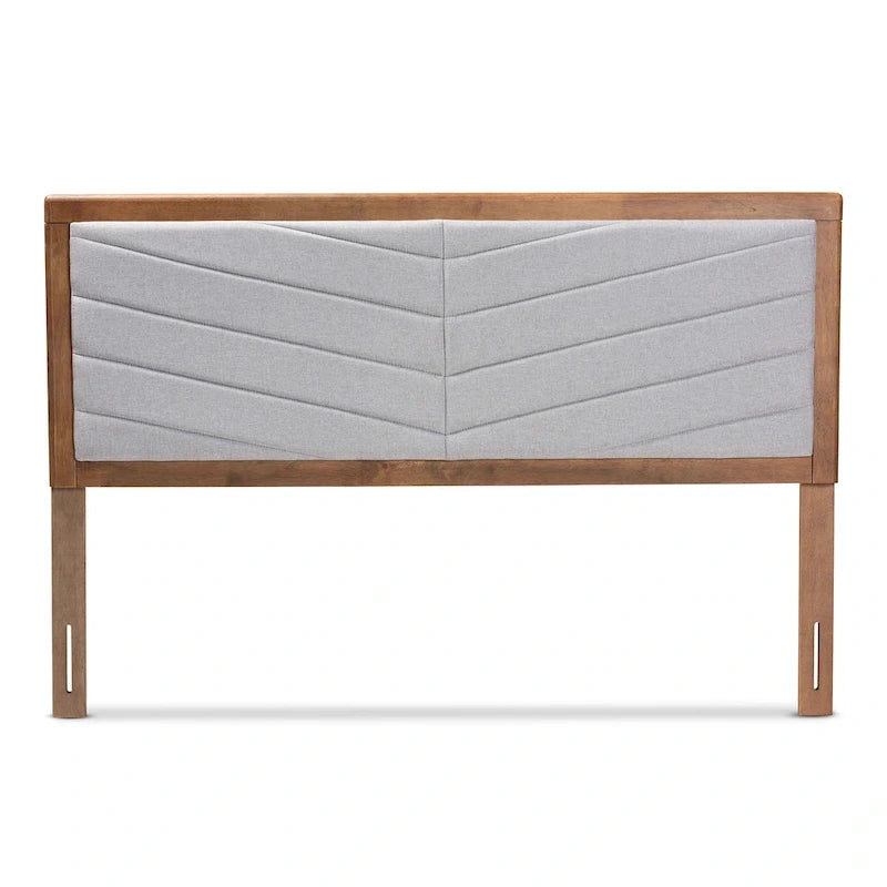 Cabecero de madera moderno y contemporáneo - Gris claro