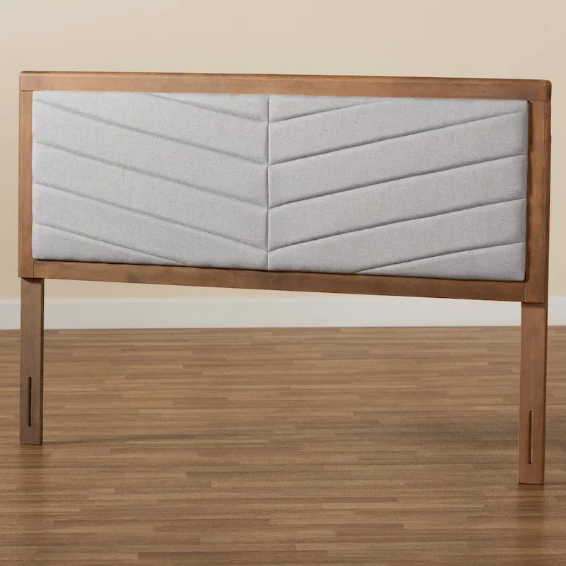 Cabecero de madera moderno y contemporáneo - Gris claro
