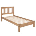 Cama de Madera de Láminas Tamaño Twin Colección Corona