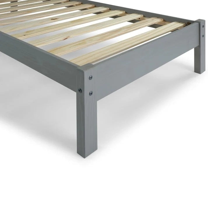 Cama de Madera de Láminas Tamaño Twin Colección Corona