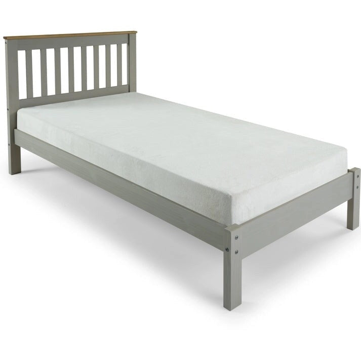 Cama de Madera de Láminas Tamaño Twin Colección Corona