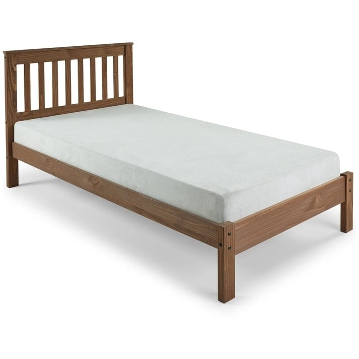 Cama de Madera de Láminas Tamaño Twin Colección Corona