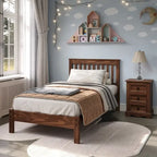 Cama de Madera de Láminas Tamaño Twin Colección Corona