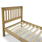 Cama de Madera de Láminas Tamaño Twin Colección Corona
