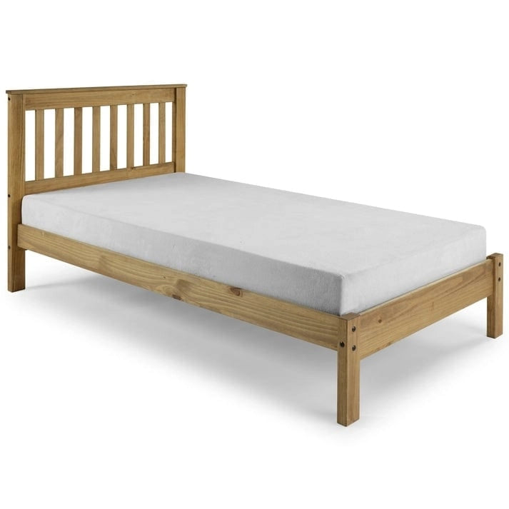 Cama de Madera de Láminas Tamaño Twin Colección Corona