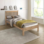 Cama de Madera de Láminas Tamaño Twin Colección Corona