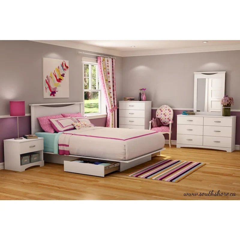 Base de cama Queen y cabecero Step One (54/60)
