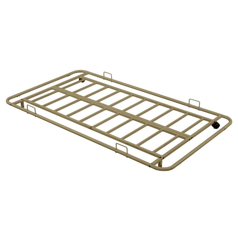 Sofá cama con estructura de metal y nido