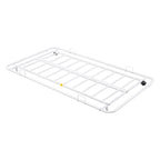 Sofá cama con estructura de metal y nido