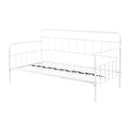 Sofá cama con estructura de metal y nido