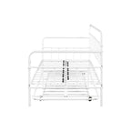 Sofá cama con estructura de metal y nido