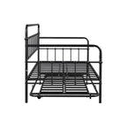 Sofá cama con estructura de metal y nido