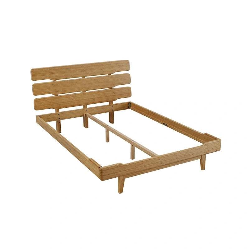 Dormitorio de Plataforma Queen de 4 piezas con Tocador en Dorado